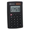 Innovera Pocket Calculator 15921 with Hard Shell Flip Cover, 8-Digit, LCD IVR15921
